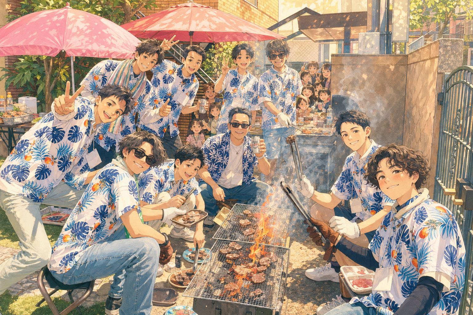 GW社内BBQ